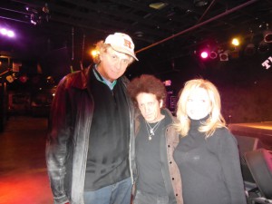 Willie with Tara-Jean Vitale(NJ Discover producer) and Calvin at Stone Pony