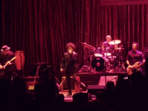 on stage Paramount Theater  Asbury Park