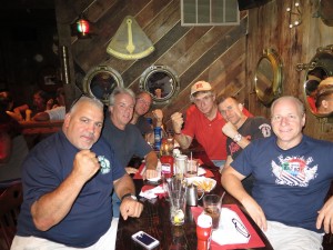 last summer with the guys meeting Cozmo with Mike Marino, John Freda, Bob Mattis, Joe Weber